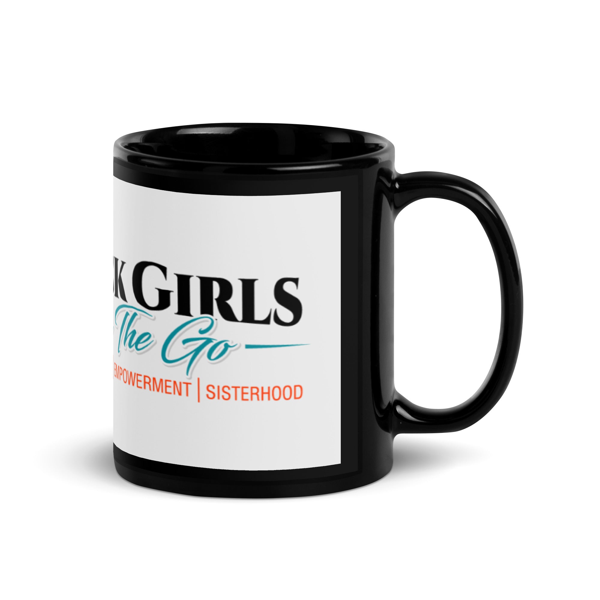 Black Glossy Mug - Black Girls On The Go