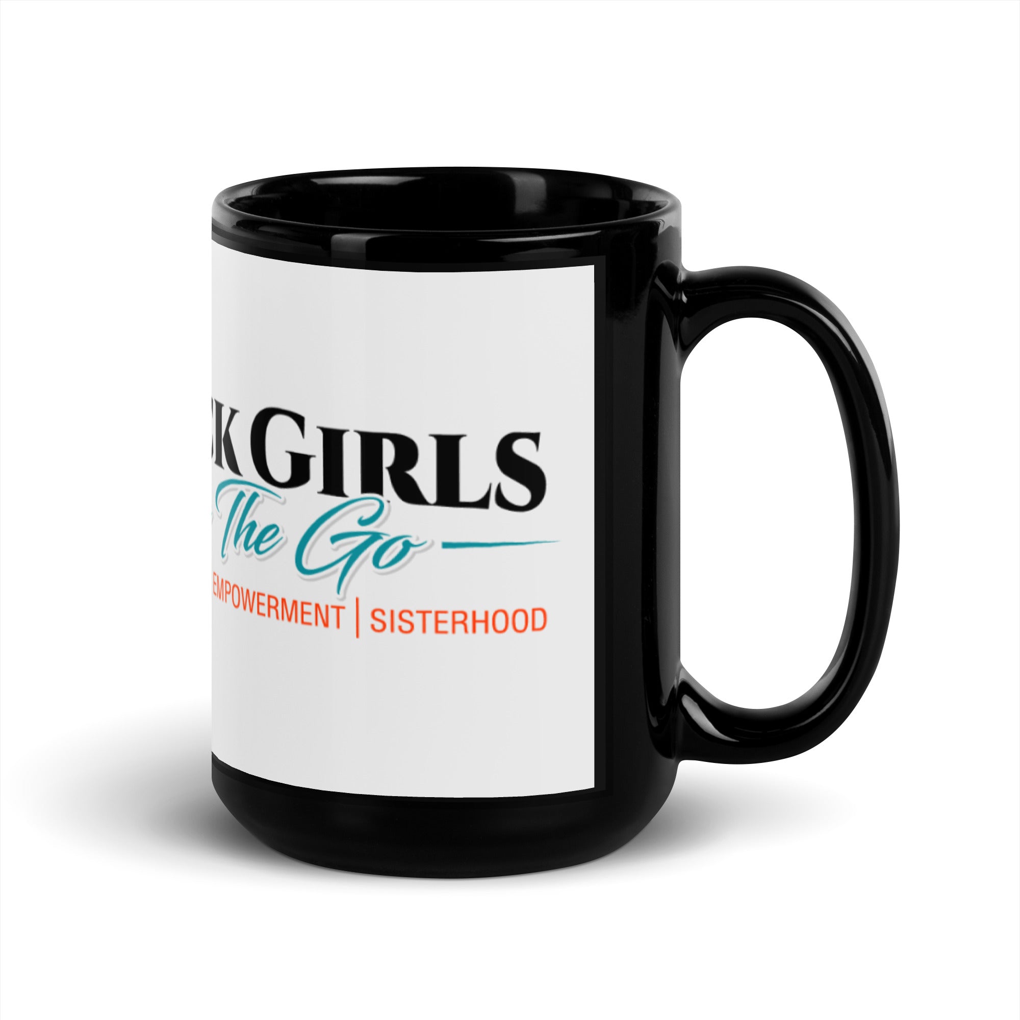 Black Glossy Mug - Black Girls On The Go