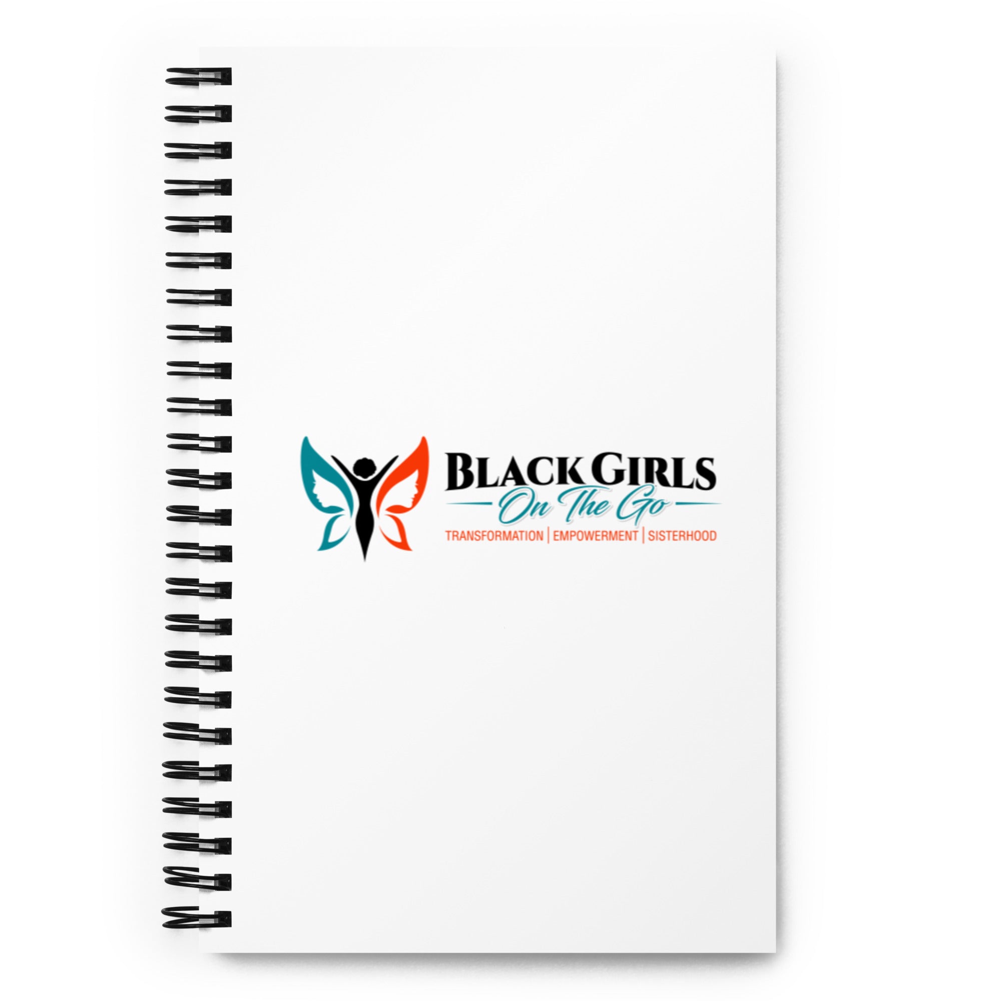 Spiral notebook - Black Girls On The Go