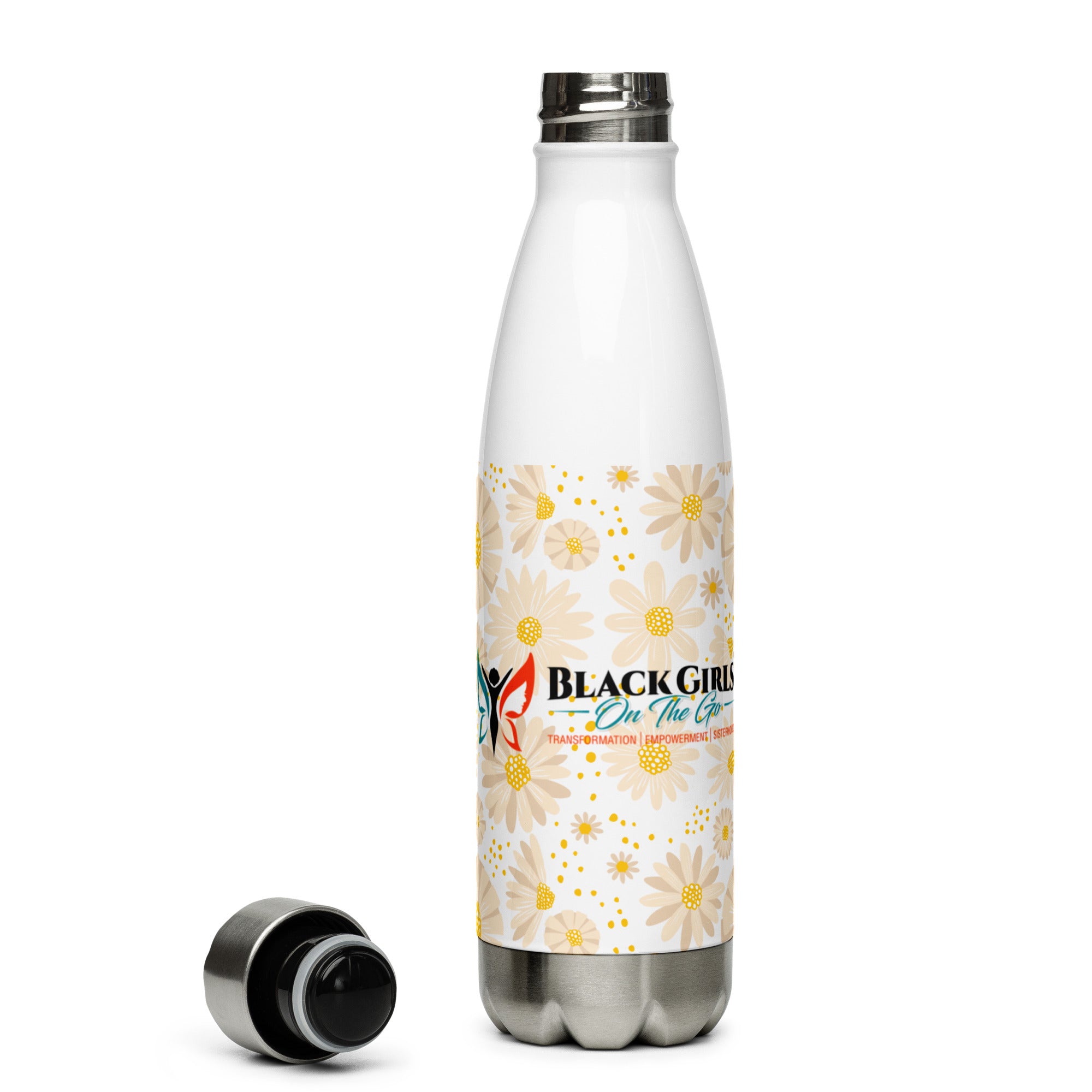 Stainless Steel Water Bottle - Black Girls On The Go