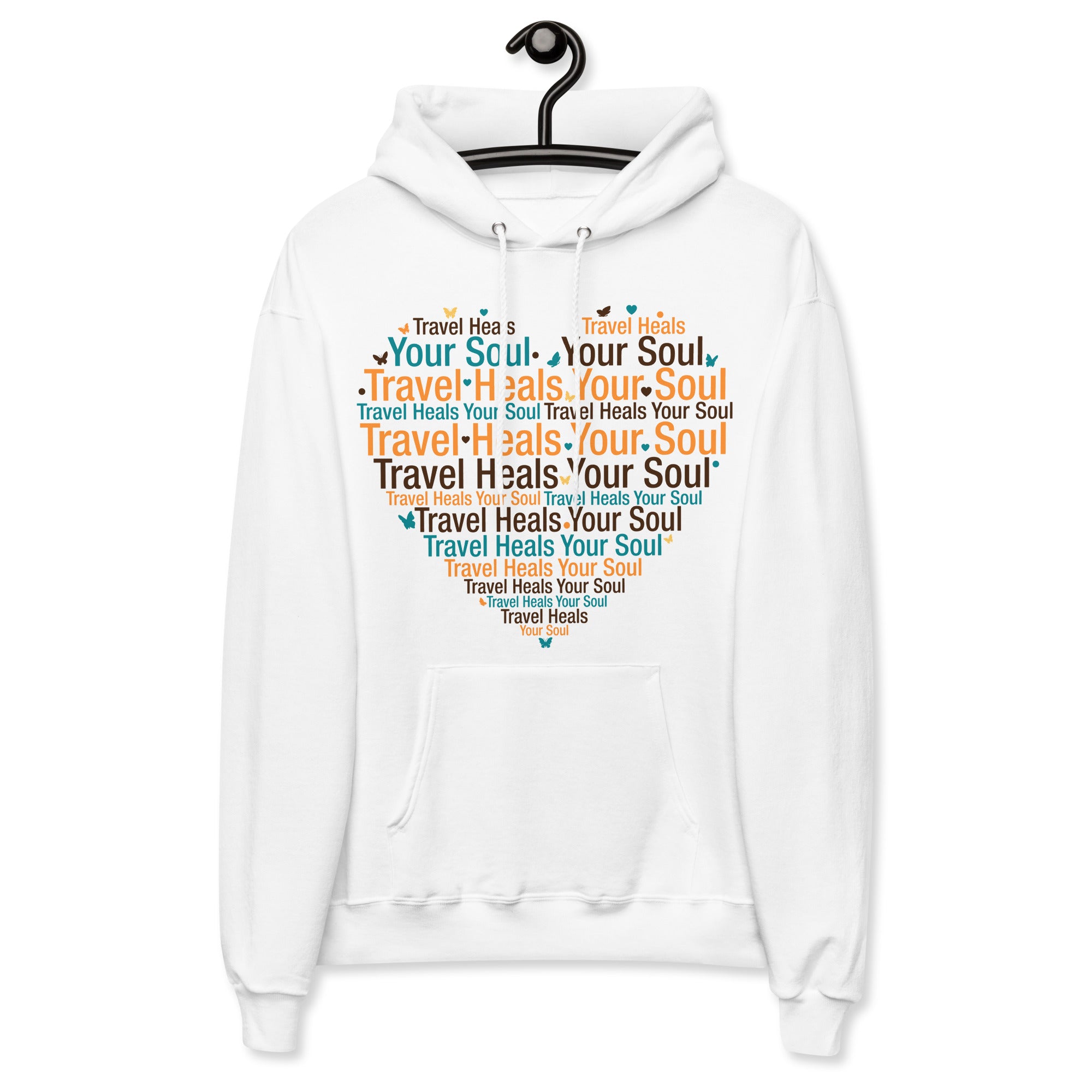 Unisex fleece hoodie - Black Girls On The Go